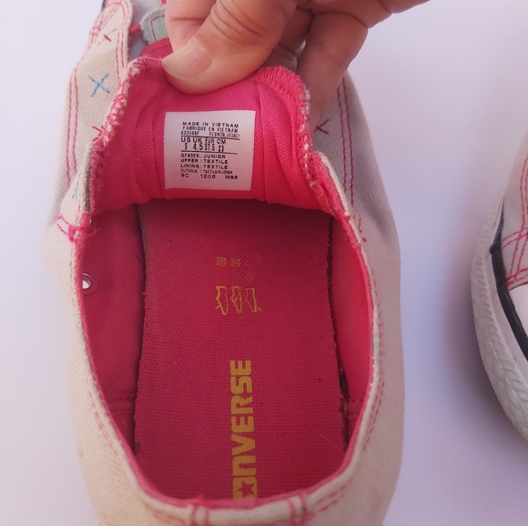 RARE converse chuck taylor all star low top shoes - Picture 4 of 8